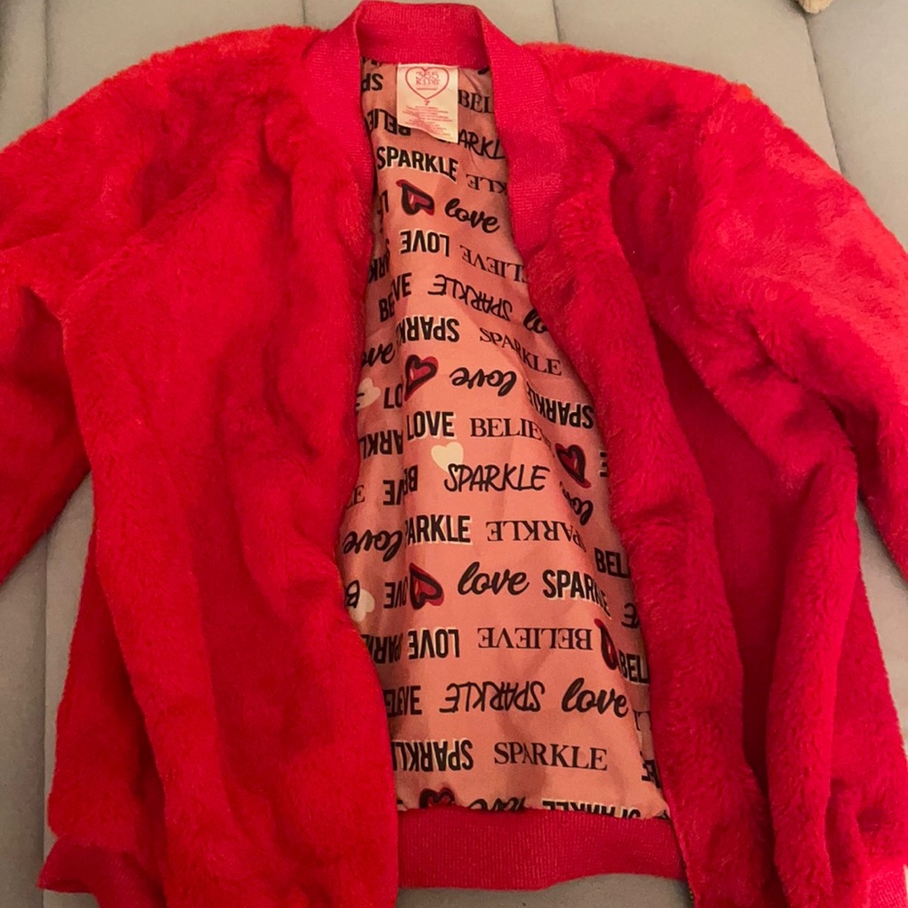 Faux fur jacket